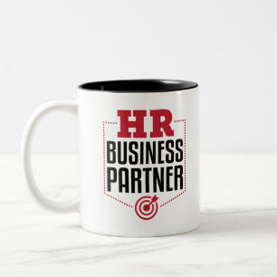 Personal für Geschäftspartner Zweifarbige Tasse