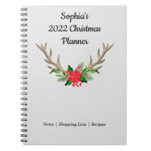 Personal Holiday Planner Notebook 6,5" x 8,75"