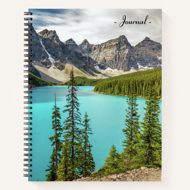 Personal Journal - Mountain Lake Notizbuch (Vorderseite)