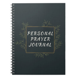 Personal Prayer Journal Notizblock