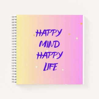 Personal Spiral Notebook – Motivational Notizbuch