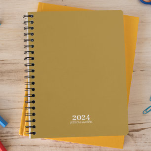 Personal Stationery ・ Gold Weekly Planer