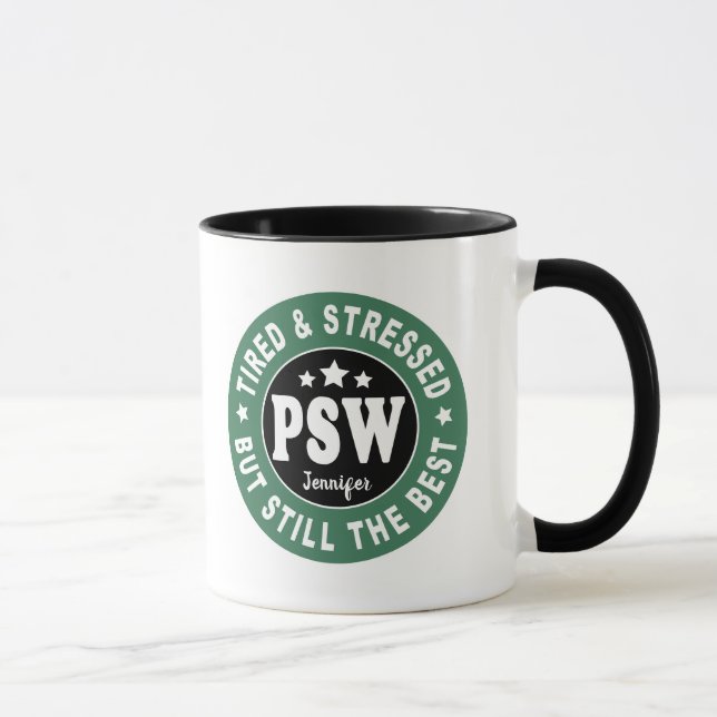 Personal Support-Mitarbeiter-Tasse Tasse (Rechts)