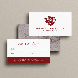 Personal Trainer Appointment Card | Next Session  Terminkarte