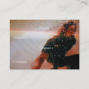 Personal Trainer Business Card - Individuell anpas Visitenkarte
