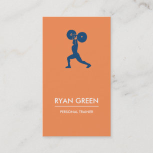 Personal Trainer Business Card Visitenkarte