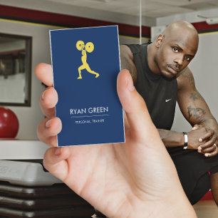 Personal Trainer Business Card Visitenkarte
