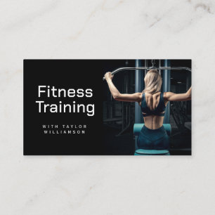 Personal Trainer Business Cards Visitenkarte