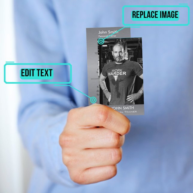 Personal Trainer/Coach Terminkarte (Please enjoy our business card)