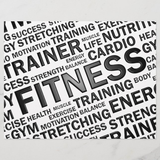 Personal Trainer & Fitness Center Flyer (Vorne)