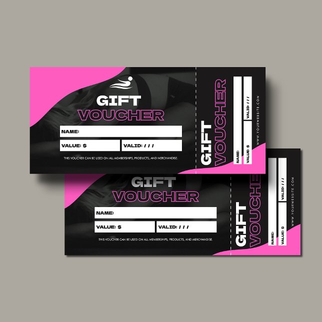 Personal Trainer Fitness Gift Voucher (Von Creator hochgeladen)