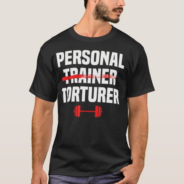 Personal Trainer Fitness Instructor Gymnastik C T-Shirt (Vorderseite)