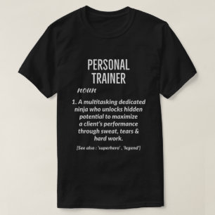 Personal Trainer Geschenk T-Shirt