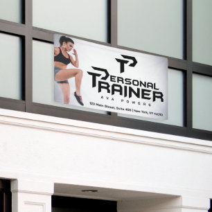 Personal Trainer Gym Fitness Personalisiert Banner