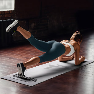Personal Trainer Gym Fitness Personalisiert Yogamatte