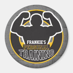 Personal Trainer GYM Power Training Fitness kunden Magnet