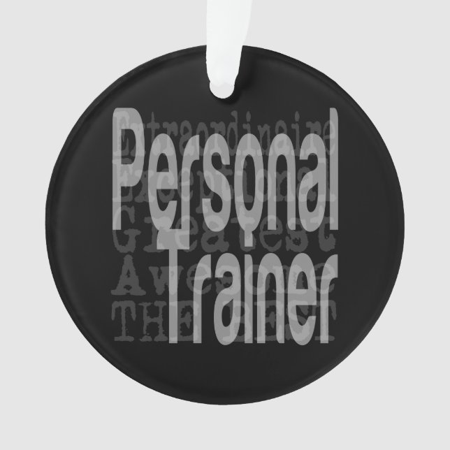 Personal Trainer Ornament (Vorderseite)