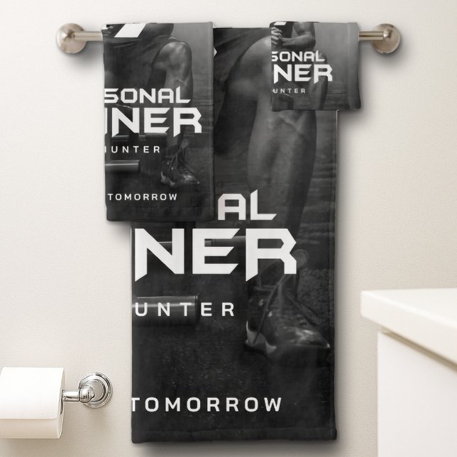 Personal Trainer Personalisiert Badhandtuch Set (Von Creator hochgeladen)