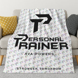 Personal Trainer Personalisiert Fleecedecke