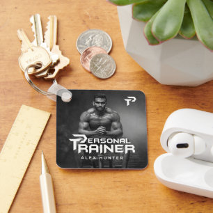 Personal Trainer Personalisiert Schlüsselanhänger