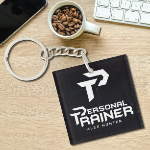 Personal Trainer Personalisiert Schlüsselanhänger
