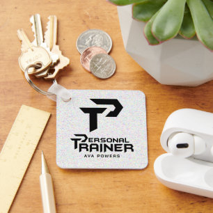 Personal Trainer Personalisiert Schlüsselanhänger