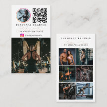Personal Trainer Photo Feed Social Media QR Code
