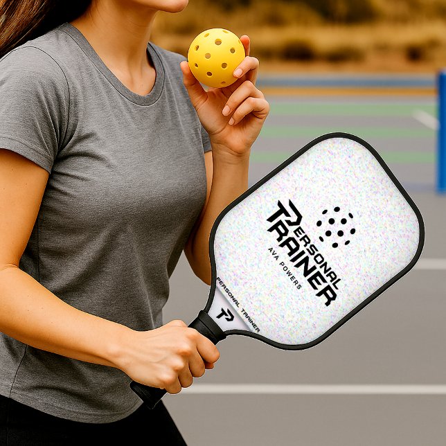 Personal Trainer Pickleball Personalisiert Schläger (Von Creator hochgeladen)