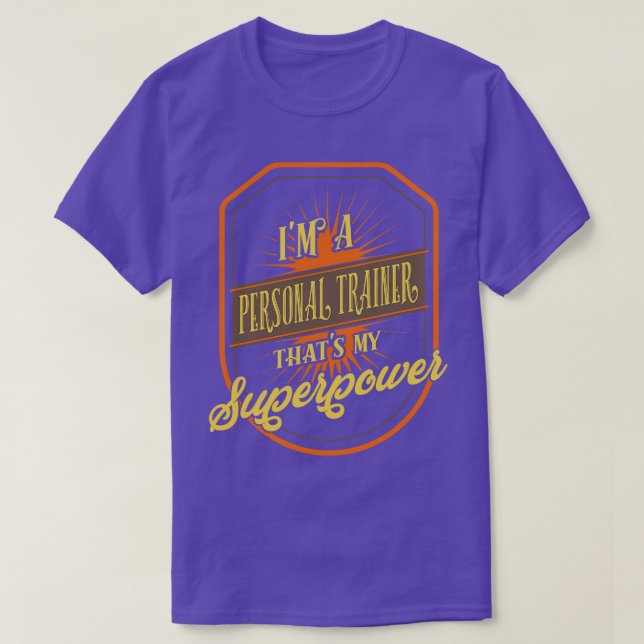 Personal Trainer Profession T-Shirt (Design vorne)