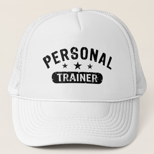 Personal Trainer Truckerkappe (Vorderseite)