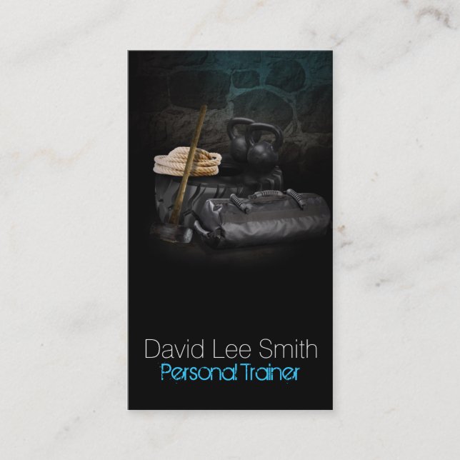 Personal Trainer Visitenkarte (Vorderseite)