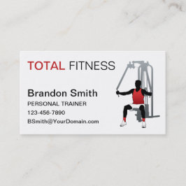 Personal Trainer Visitenkarte