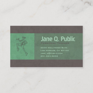 Personal Trainer Visitenkarte