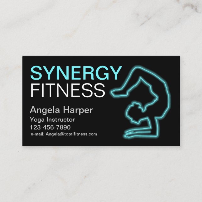 Personal Trainer Visitenkarte (Vorderseite)