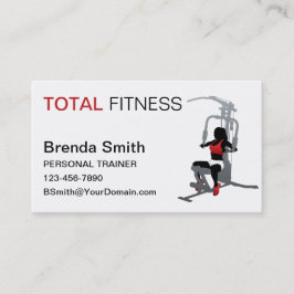 Personal Trainer Visitenkarte