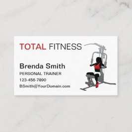 Personal Trainer Visitenkarte