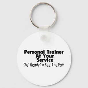 Personal Trainer zu Ihrem Dienst Schlüsselanhänger