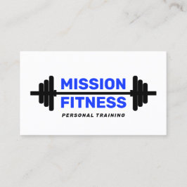 Personal Training Trainer Bodybuilder Visitenkarte