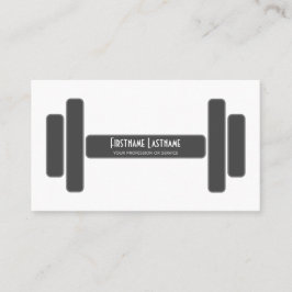 Personal Training und Fitness gecoacht Experten Visitenkarte
