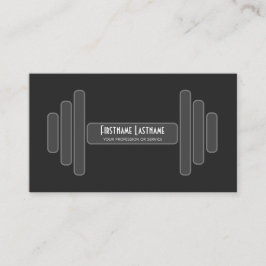 Personal Training und Fitness gecoacht Experten Visitenkarte