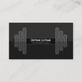 Personal Training und Fitness gecoacht Experten Visitenkarte
