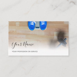 Personal Training und Fitness gecoacht Expertenbus Visitenkarte