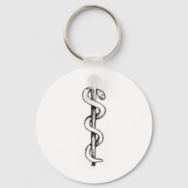 Personal von Asclepius Schlüsselanhänger (Vorderseite)