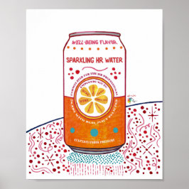 Personalabteilung Kunst Sparkling Personal Wasser Poster