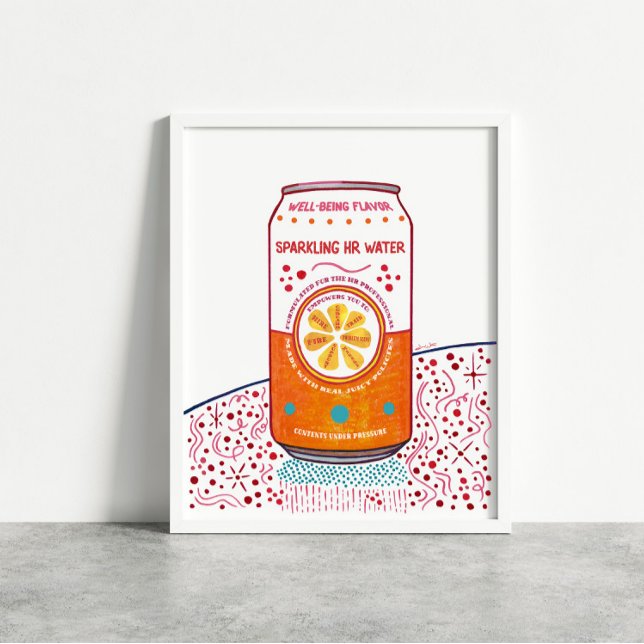 Personalabteilung Kunst Sparkling Personal Wasser Poster (Von Creator hochgeladen)