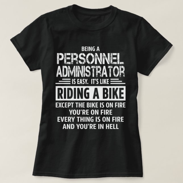 Personaladministrator T-Shirt (Design vorne)