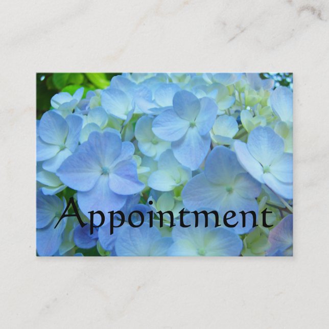 Personalausweis "Business Service Blue" Terminkarte (Vorderseite)