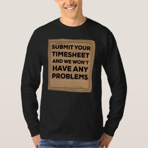 Personalausweis des Mitarbeiters eines Spezialteam T-Shirt