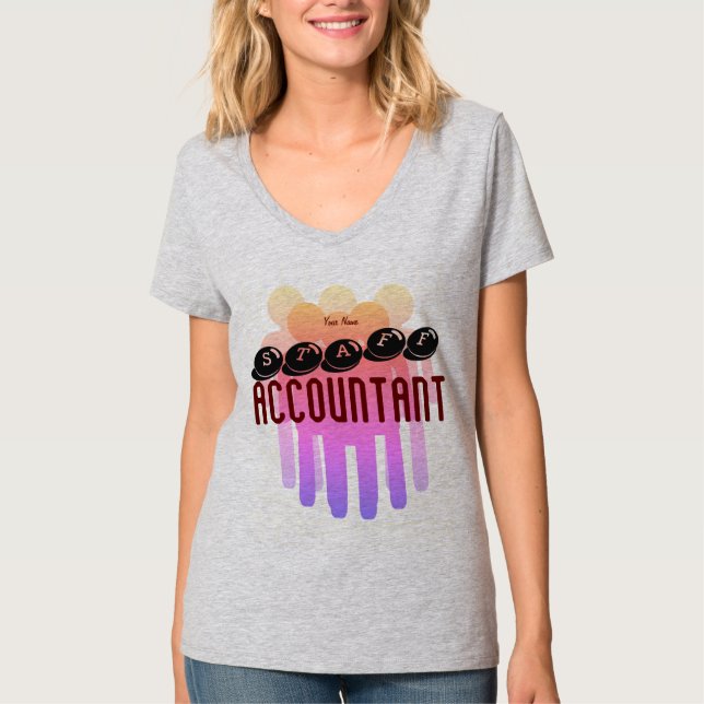 "Personalbuchhalter" T-Shirt (Vorderseite)