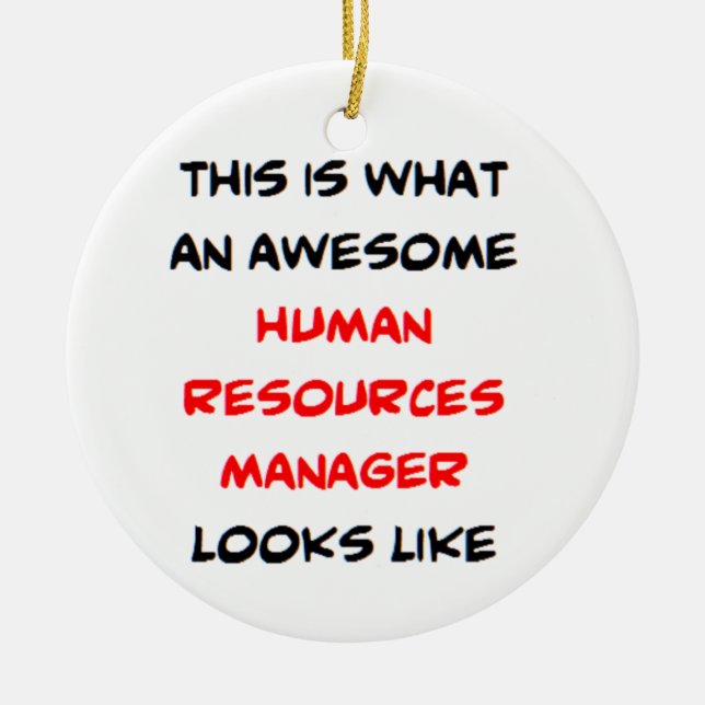 Personalchef, großartig keramik ornament (Vorne)